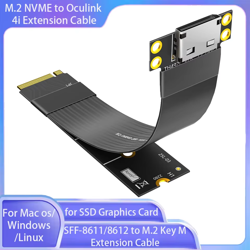 Oculink Egpu Mini Pc - M.2 NVME to Oculink 4i Extension