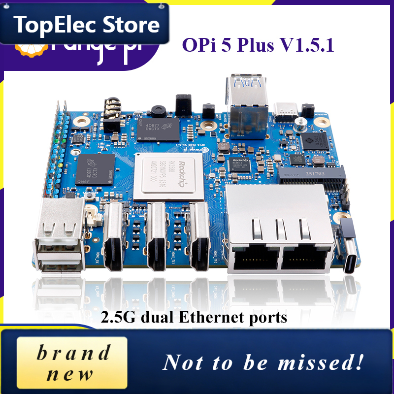 TopElec OrangePi 5 Plus 16GB V - đánh giá và giá Orange Pi 5 Plus 16Gb